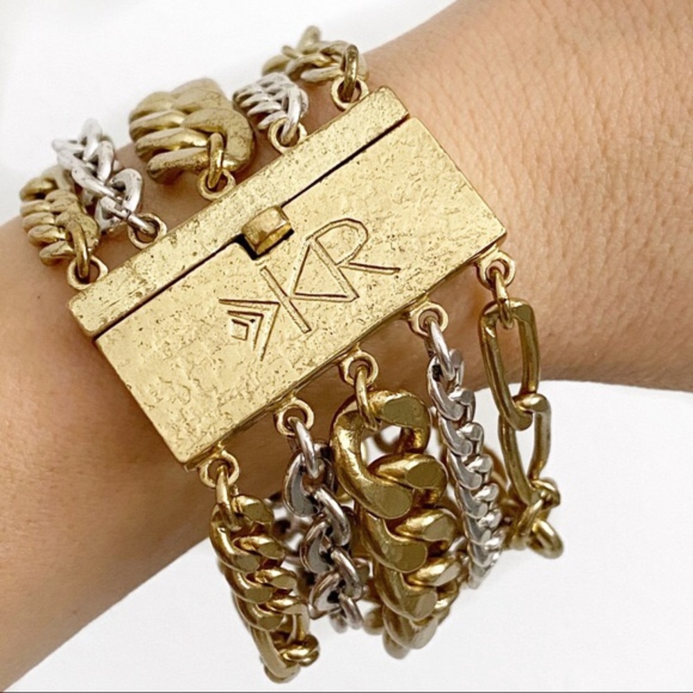 Silpada K & R multi chain bracelet - Picture 3 of 3